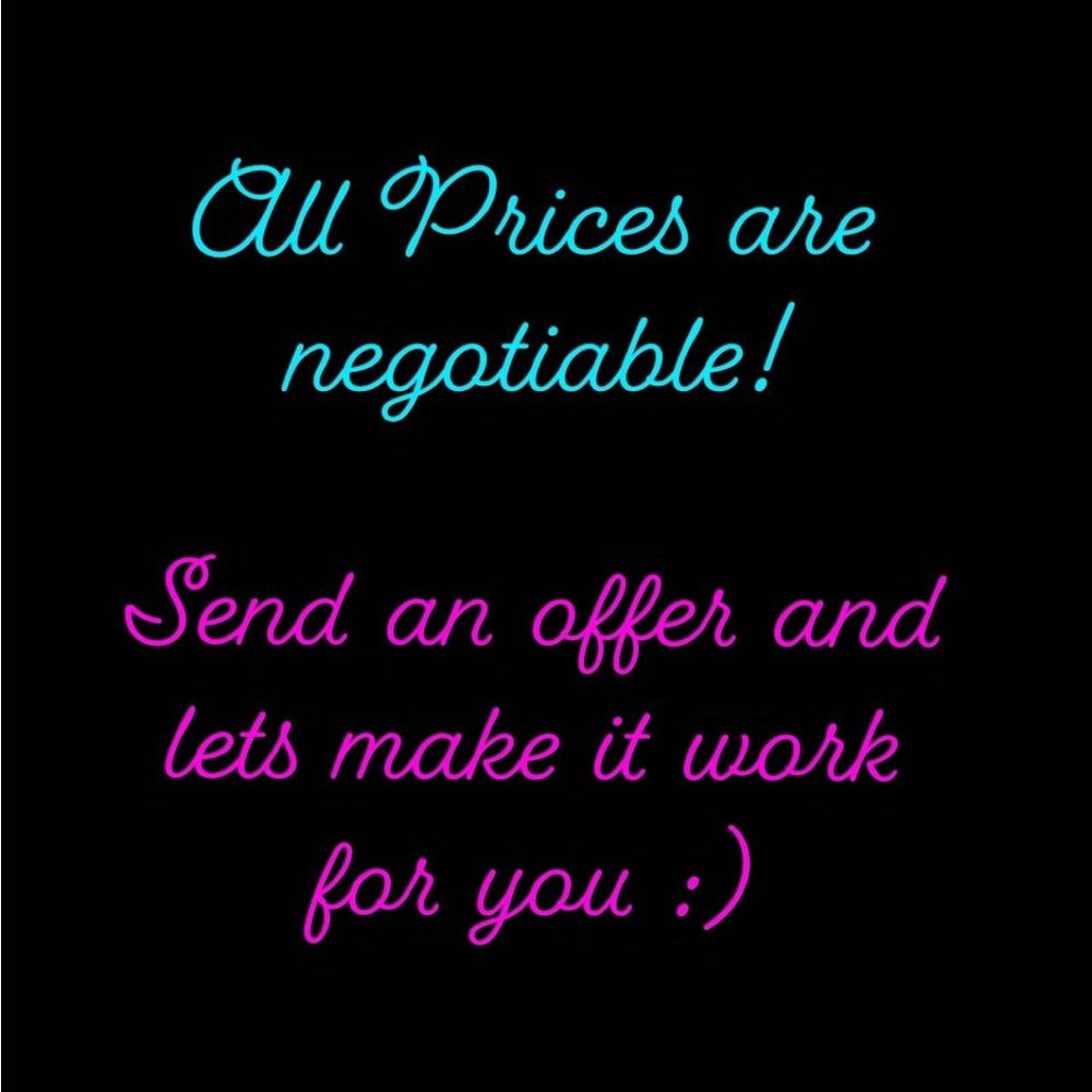 Send me an offer 🤝☺️